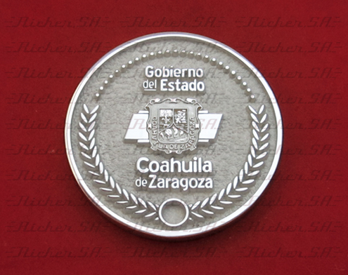 moneda conmemorativa gobierno del estado coahuila